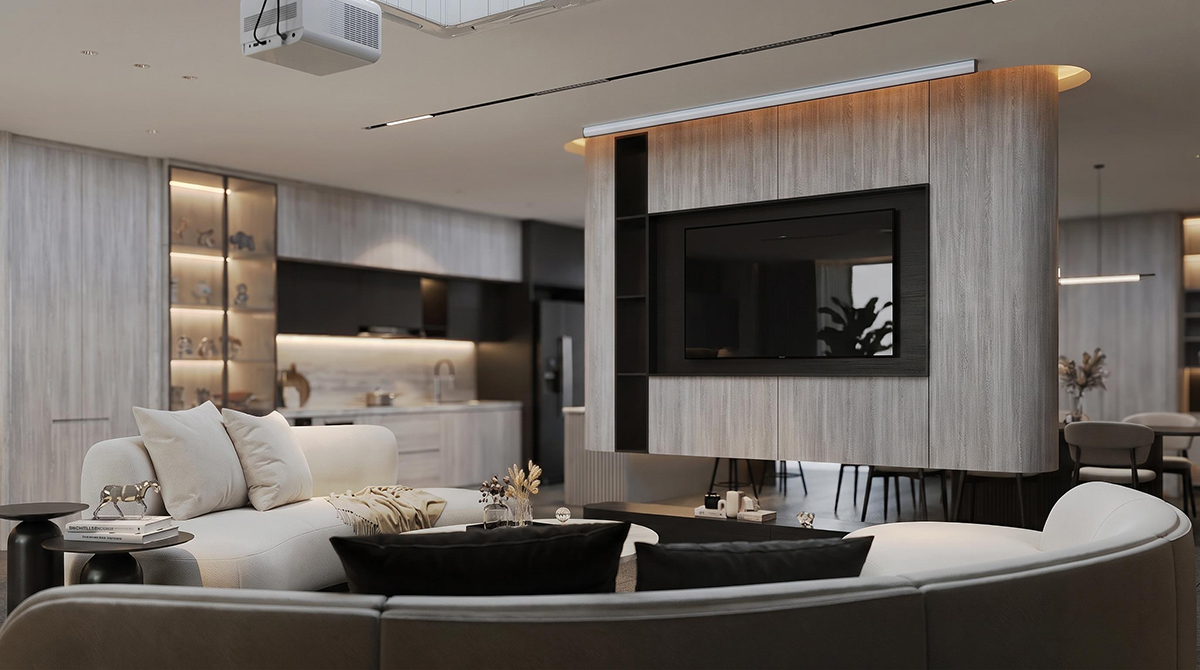 Thiết kế nội thất Penthouse