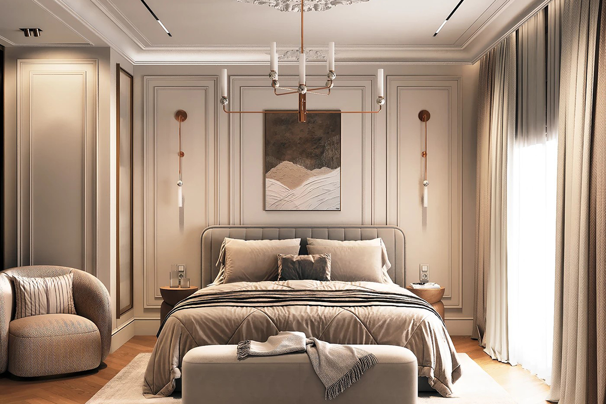 Thiết Kế Phòng Ngủ Master Căn Hộ 60m²