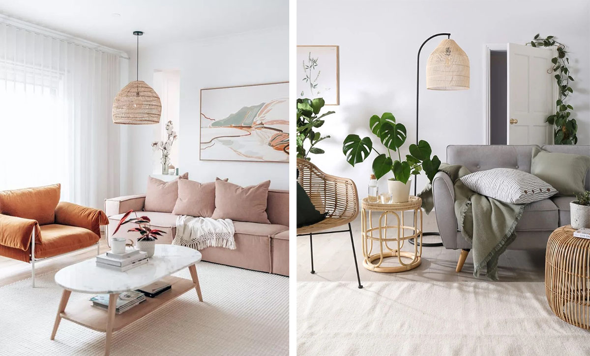 Mẫu Phòng Khách Scandinavian Đẹp