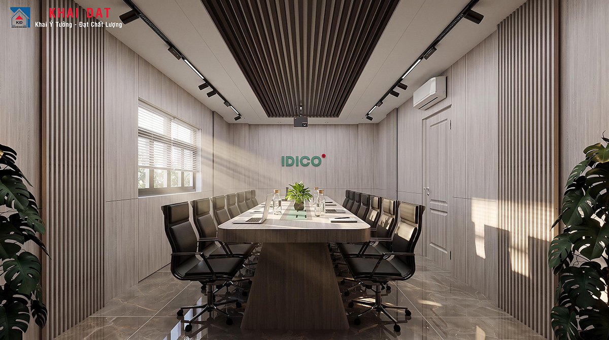 Văn phòng IDICO: Nội thất phòng họp