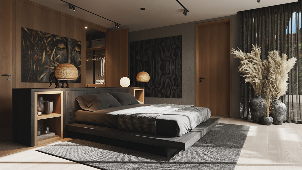 Mẫu Phòng Ngủ Modern Luxury Sang Trọng, Đẳng Cấp