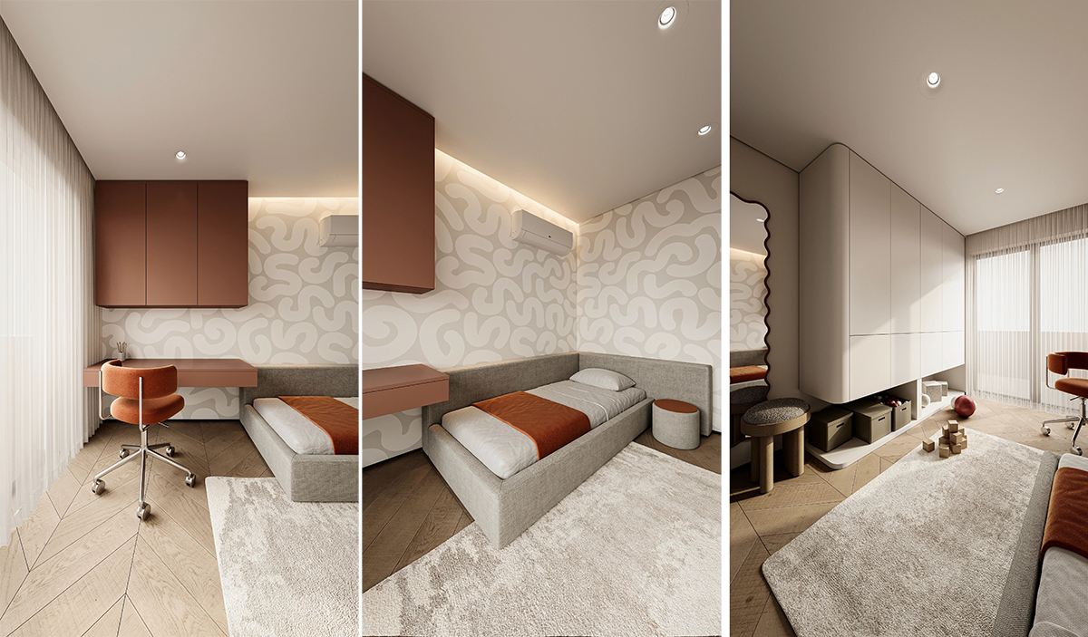 Cải Tạo Nội Thất phòng ngủ Căn Hộ 70m² Trước Và Sau | Khai Đạt