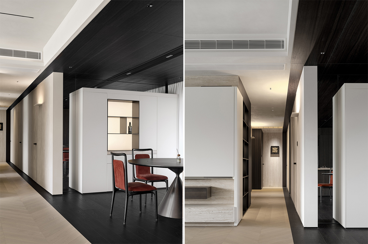 Thiết kế nội thất bếp căn hộ 255m² hiện đại và tiện nghi